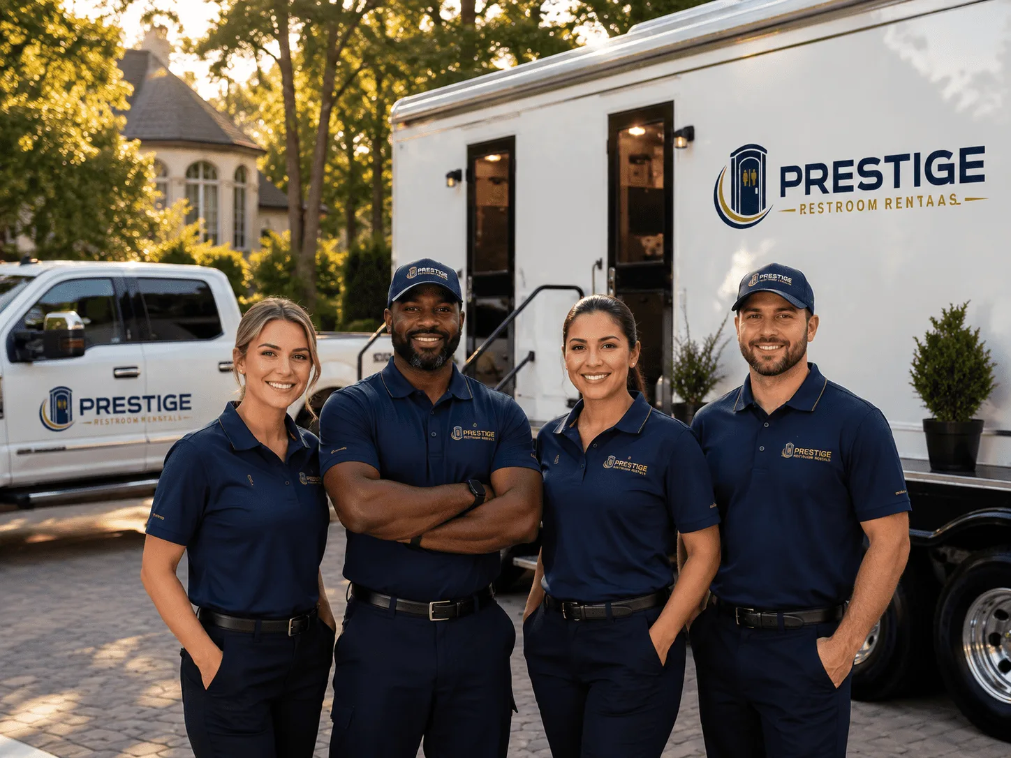 Trusted Luxury Portable Restrooms company in Milton, IL
